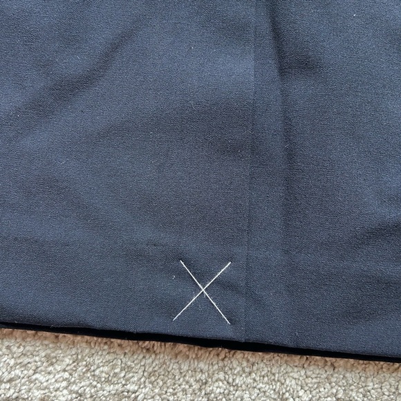 NWT navy blue Ann Taylor Factory size 4 suiting pencil skirt - Picture 5 of 7